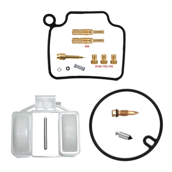 CarbForge Motorcycle Carburetor Rebuild Kit for Honda VTX1300S 2003-2007 1300cc