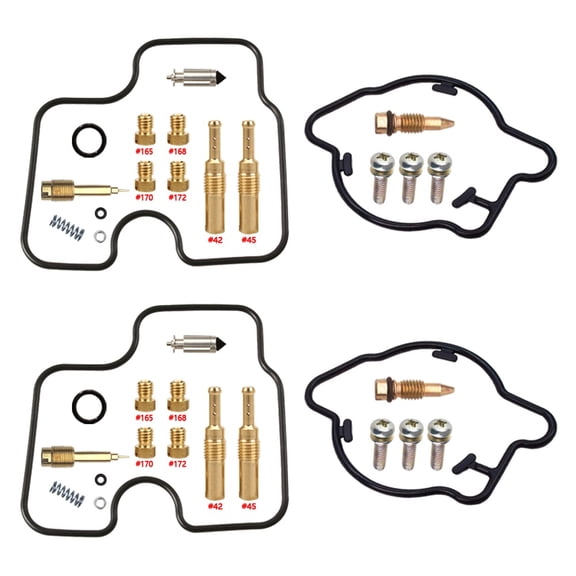 CarbForge Motorcycle Carburetor Rebuild Kit for Honda XL1000V Varadero 1999-2002