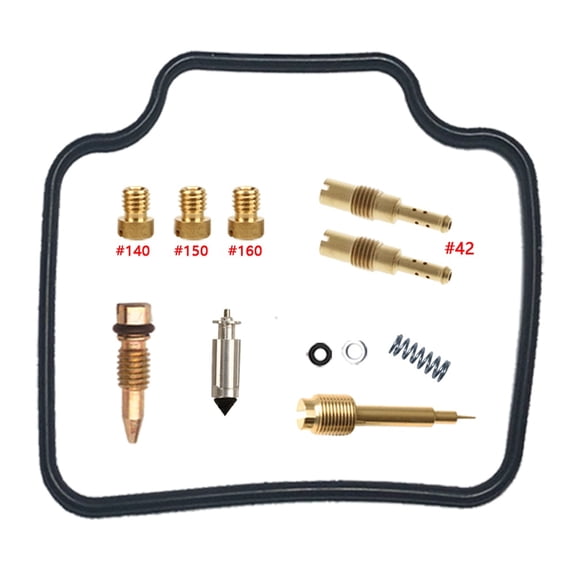 CarbForge Motorcycle Carburetor Rebuild Kit for Honda XR250 Tornado 1995-2006 250cc Float