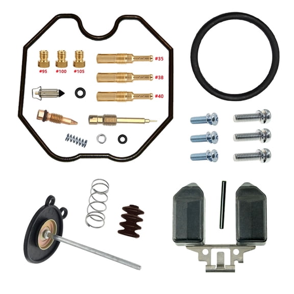 CarbForge Motorcycle Carburetor Rebuild Kit for Hyosung GF125 2001-2005 125cc 125 Float Set