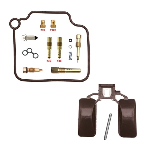 CarbForge Motorcycle Carburetor Rebuild Kit for Piaggio Runner 125 Vx 4T 2005-2016 125cc Float