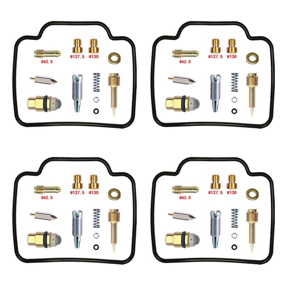 4PCS Suzuki GSX-R1100 1986-1988 Motorcycle Accessories Carburetor Repair Kit Racing Retrofit Car