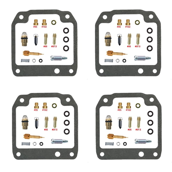4PCS Yamaha FZ400R 46X 1984-1985 Motorcycle Accessories Carburetor Repair Kit Racing Retrofit Car