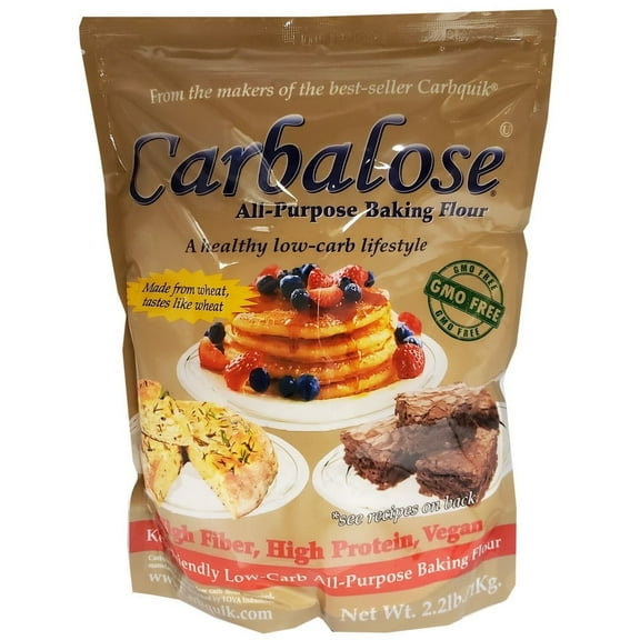 Carbalose All-Purpose Low-Carb Flour (2.2 lb Resealable Pouch)