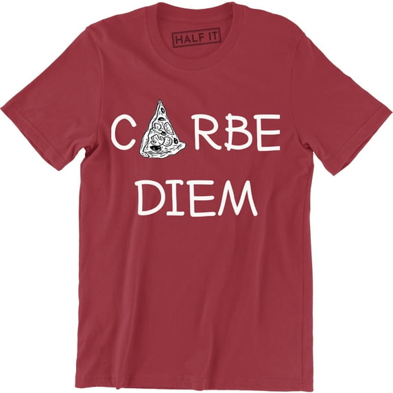 Carbe Diem - Pizza Lover Cool Slogan Motivational Women's T-Shirt