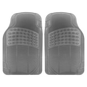 Carbella Automotive Floor Mats for Cars, 2 Piece Car Floor Mats Purple Translucent, Trim-to-Fit All Weather Clear Car Mats for Auto Truck Van SUV, Car Accessori