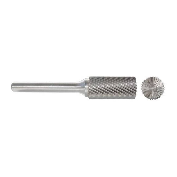 Manufacturer Varies Carbide Bur,End Cut,1/2 In,1/4 Shank 310-001055