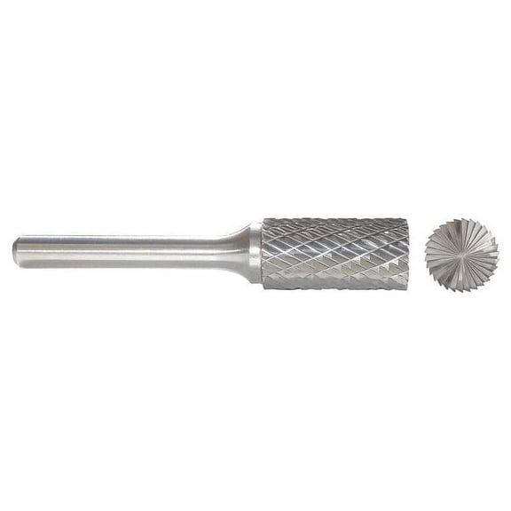 Manufacturer Varies Carbide Bur,End Cut,1/2 In,1/4 Shank 310-002055
