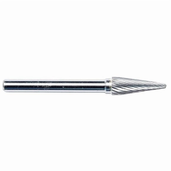 Manufacturer Varies Cone Bur,Pointed End,5/8",Carbide 19D747