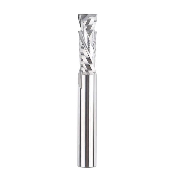 Carbide Compression ( Up Down) Spiral Router Bits 1/2 Inch Cutter 1-1/2 Inches Extra Long Flute MillIing Tools for CNC Woodwork Carving Tools