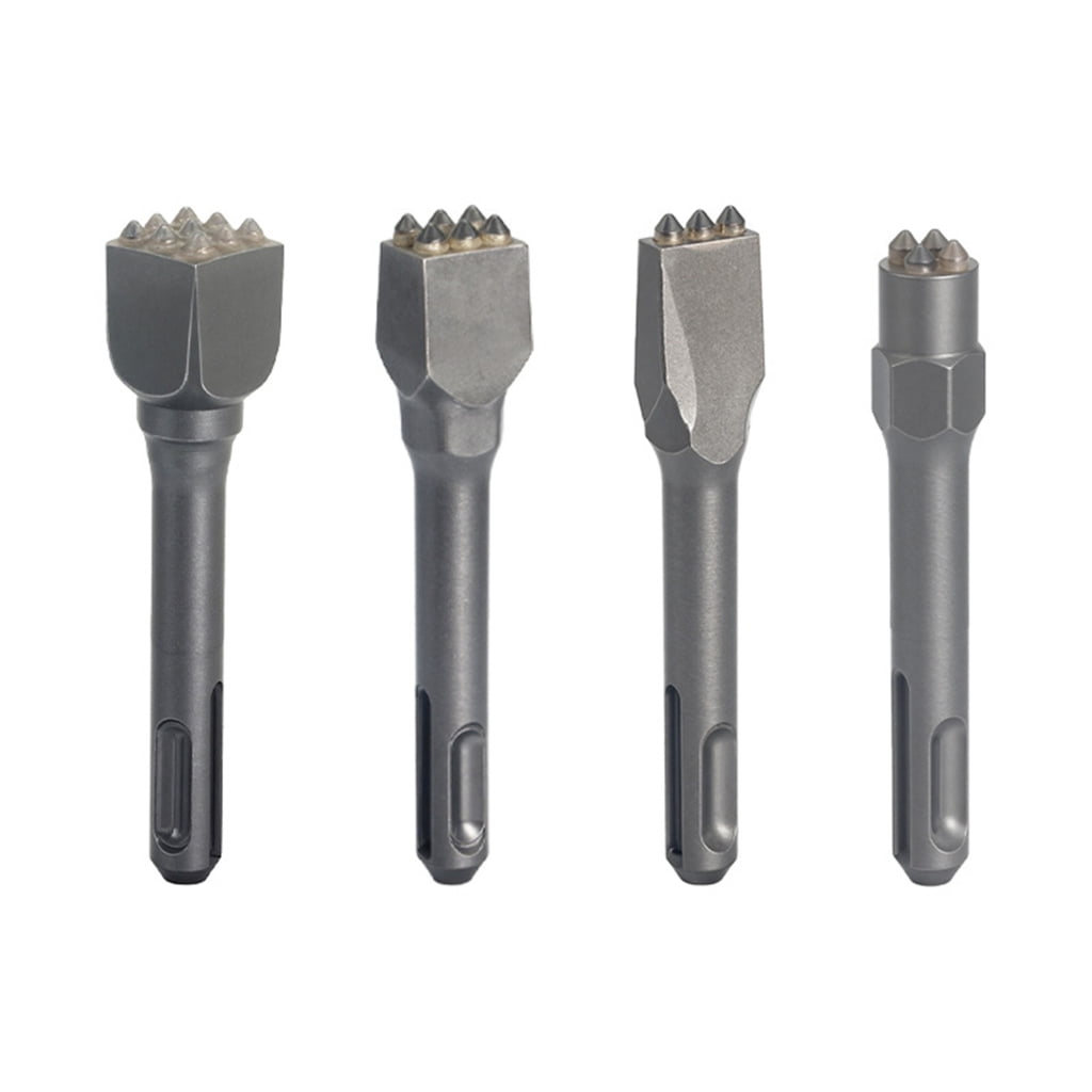 Chisel Insert Bit Carbide Construction Chiseling Bit with Uniform Tooth Spacing and ...
