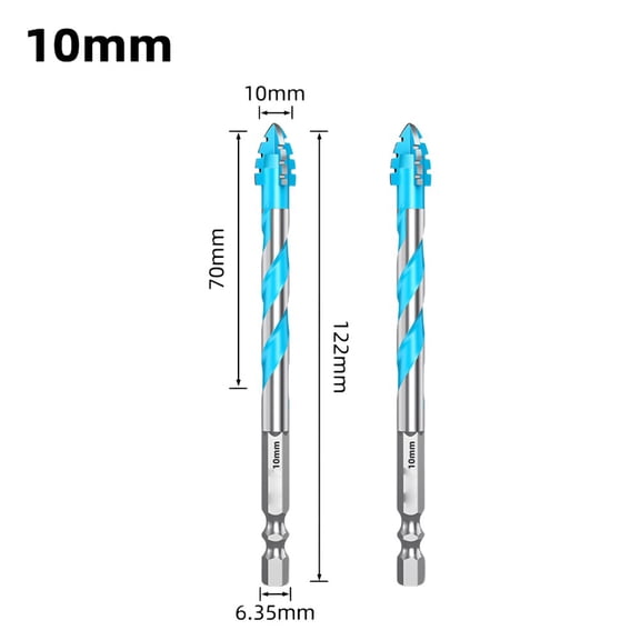 Carbide Drill Bit Eccentric Drill Bit For DIY Projects Brown Carbide Masonry Drill Bit Set Drilling Reduced Vibration Technology