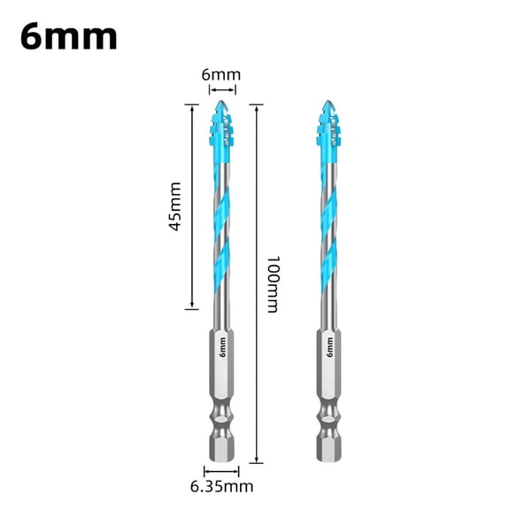 Carbide Drill Bit Eccentric Drill Bit For DIY Projects Brown Carbide Masonry Drill Bit Set Drilling Reduced Vibration Technology
