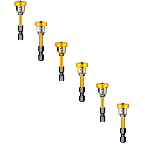 Carbide Drill Bits, Drywall Drill Bit (Yellow), Drill Driver Attachment Adjustable Screw Bits for Plasterboard, Concrete, Masonry, Cement, Porcelain