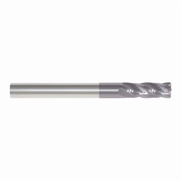 Manufacturer Varies Carbide End Mill, 1/4In, 4FL, Single, 2-1/2 206-602572