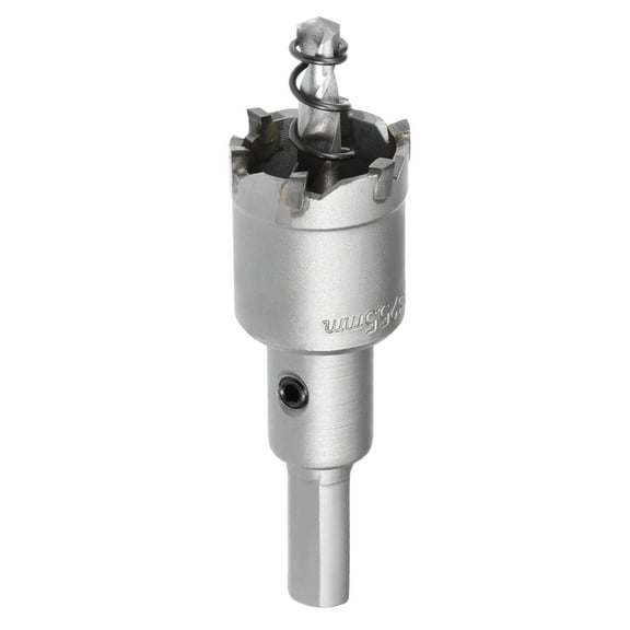 Carbide Hole Cutter Drill Bit for Stainless Steel Alloy, 25.5mm