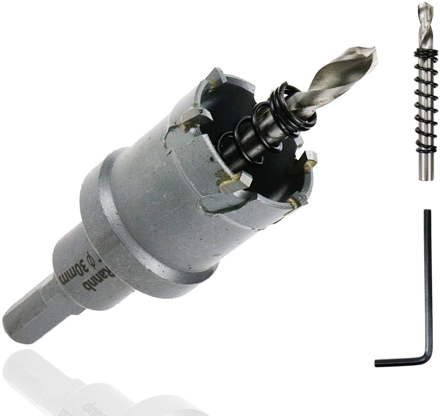 1-1/4 Inch Bi-Metal Hole Saw Kit With Arbor & Drill Bits - Cuts Wood, Plastic, Drywall, Soft Metal For Cornhole, Lights, DIY
