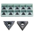 thumbnail image 1 of Carbide Inserts, 10pcs External Turning Inserts Cutting Tools, CNC Lathe Inserts for Lathe Turning Tool Holder Replacement Insert, 1 of 5