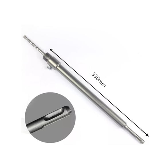 Carbide Round Rod for Sds Plus Shank Concrete Stone Wall Connecting Rod 330Mm