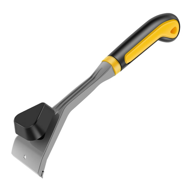 Carbide Scraper Ergonomic Scraper Tool Anti-Slip Carbide Scraper with Plastic Handle Reusable Paint Scraper Tool Multi-Surface Use Scraper Tool for Paint Varnish Glue Rust Removal
