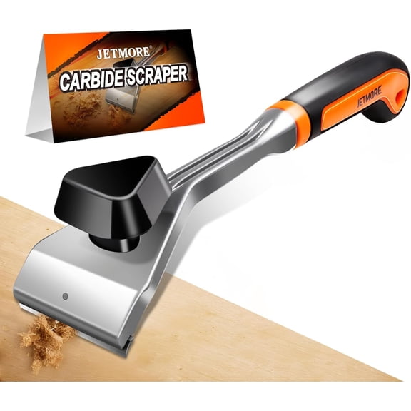 Carbide Scraper Heavy Duty, 2-3/8" Tough Scraper, Floor Scraper, Paint Scraper Tool for Wood, Concrete, Cabinet, Furniture, Ceiling, Wallpaper, Metal