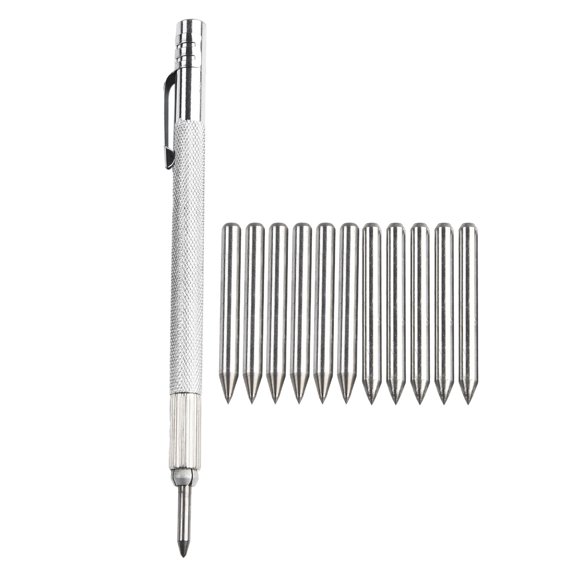 Carbide Tip Scriber Engraving Pen Marking Tip Diamond Scriber Pen For Glass Ceramic Metal Wood Carving Scribing Hand Tools