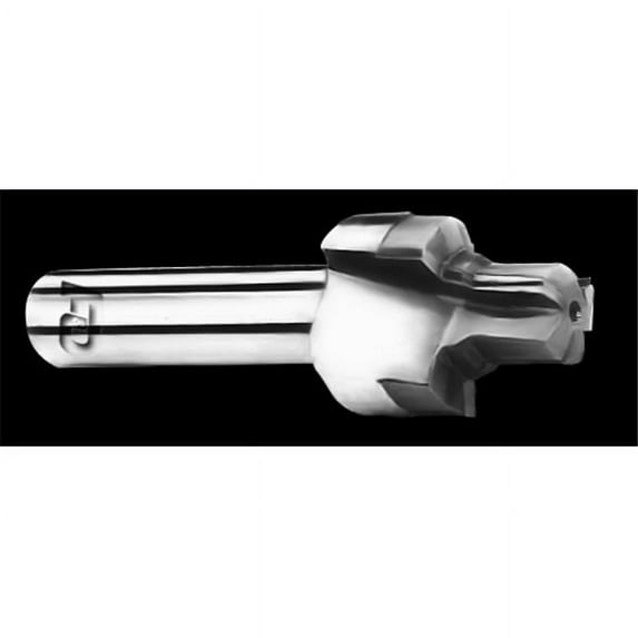 Carbide Tipped Straight Shank Non-Ferrous Port Contour Cutter - M60 x 2 Thread - 0.75 Shank - 4.25 OAL