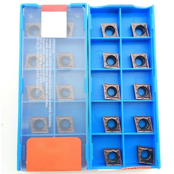 Carbide Turning Inserts CCMT09T308-HMP for CNC Lathe Steel Stainless Iron High Wear Resistant Chip Control Roughing Finishing