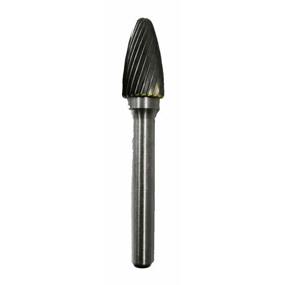 Carbide lathe bur 1/4" shank a 3/8"