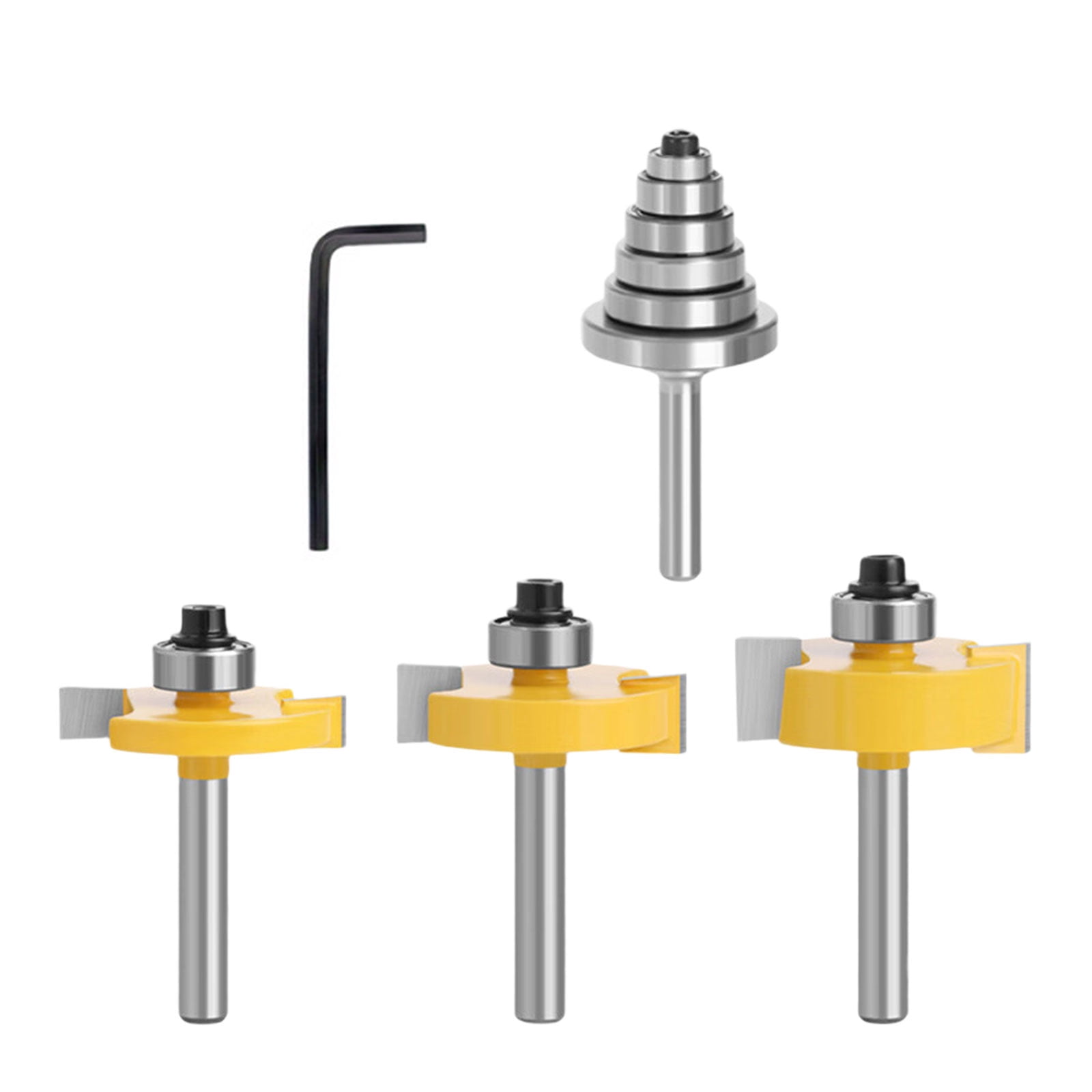 Carbides Rabbets Routers Bit For Precise Edges Cutting Tool ...