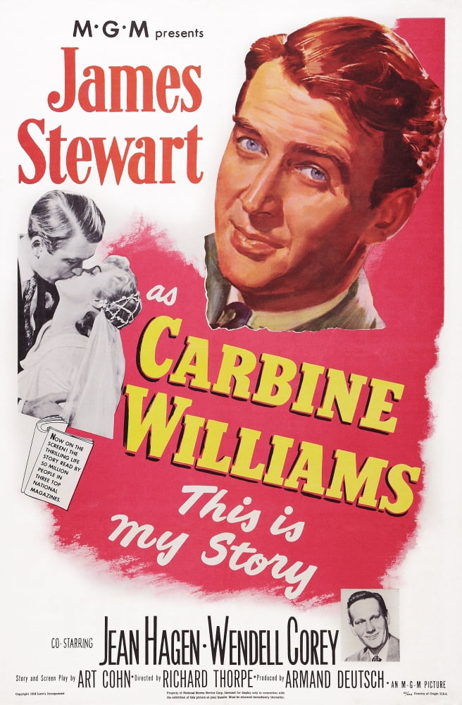 Carbine Williams U Canvas Art - (11 x 17)
