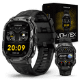 thumbnail image 1 of Carbinox vortex smart watch rugged fitness tracker waterproof, compatible with android and ios phone, 1 of 8