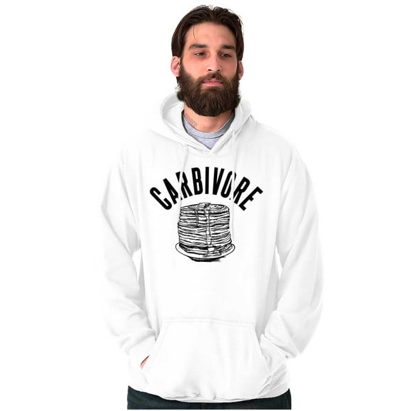Carbivore Pancake Breakfast Foodie Hoodie Sweatshirt Women Men Brisco Brands S