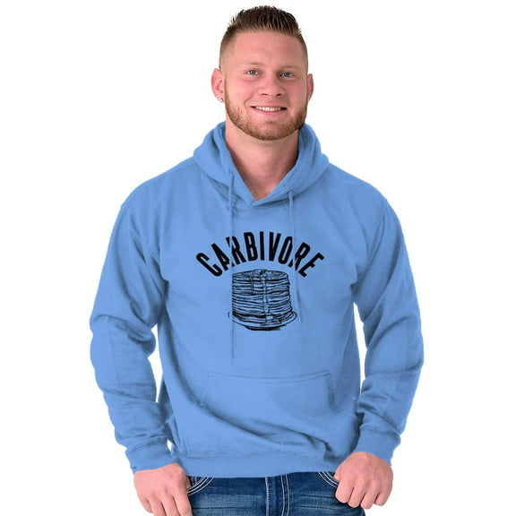 Carbivore Pancake Breakfast Foodie Hoodie Sweatshirt Women Men Brisco Brands S