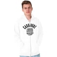 thumbnail image 1 of Carbivore Pancake Breakfast Foodie Zip Up Hoodie Men's Women's Brisco Brands S, 1 of 6