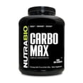 thumbnail image 1 of NutraBio CarboMax Maltodextrin Powder - Carbohydrate Powder for Sustained Energy - Calorie Rich for Muscle and Weight Gain - Unflavored - 5 Pounds, 75 Servings, 1 of 10