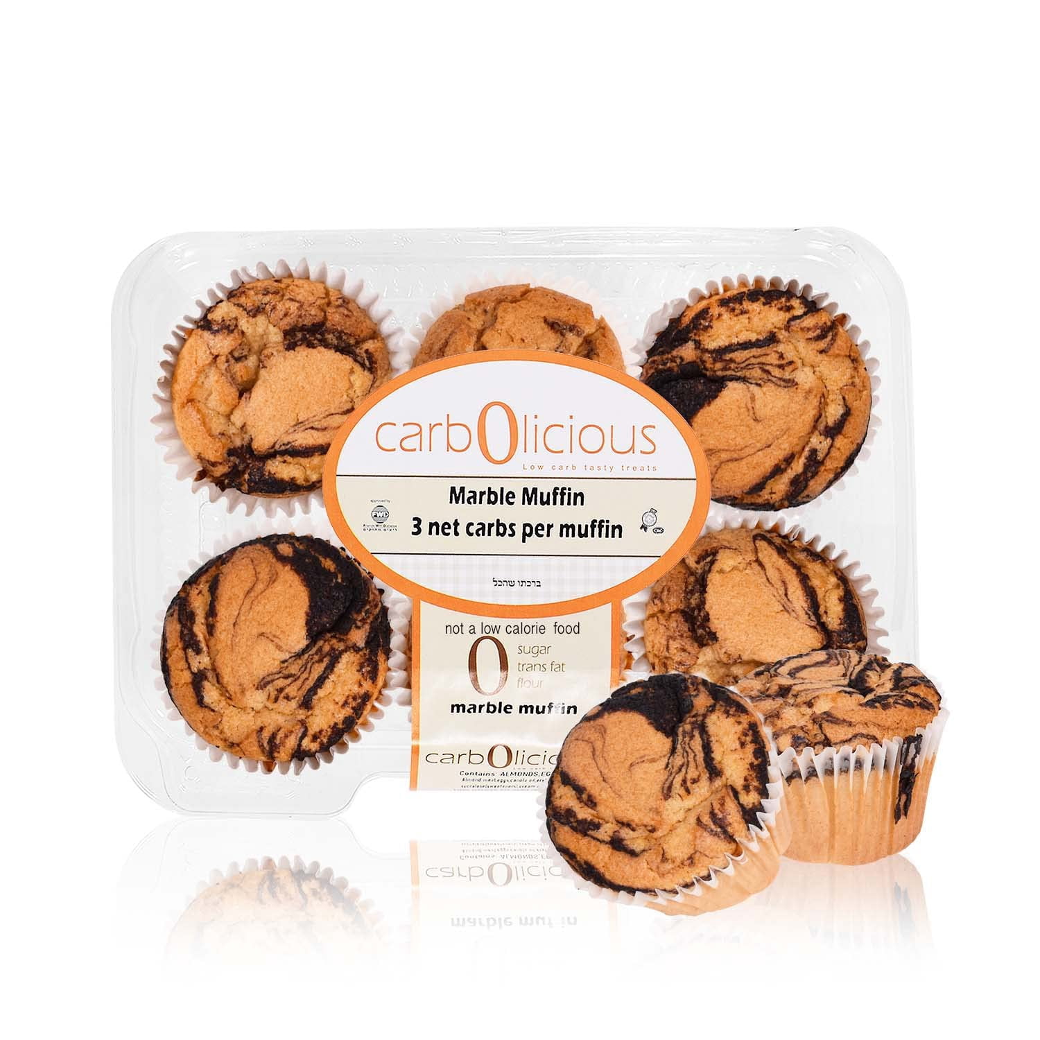 carbs in muffin