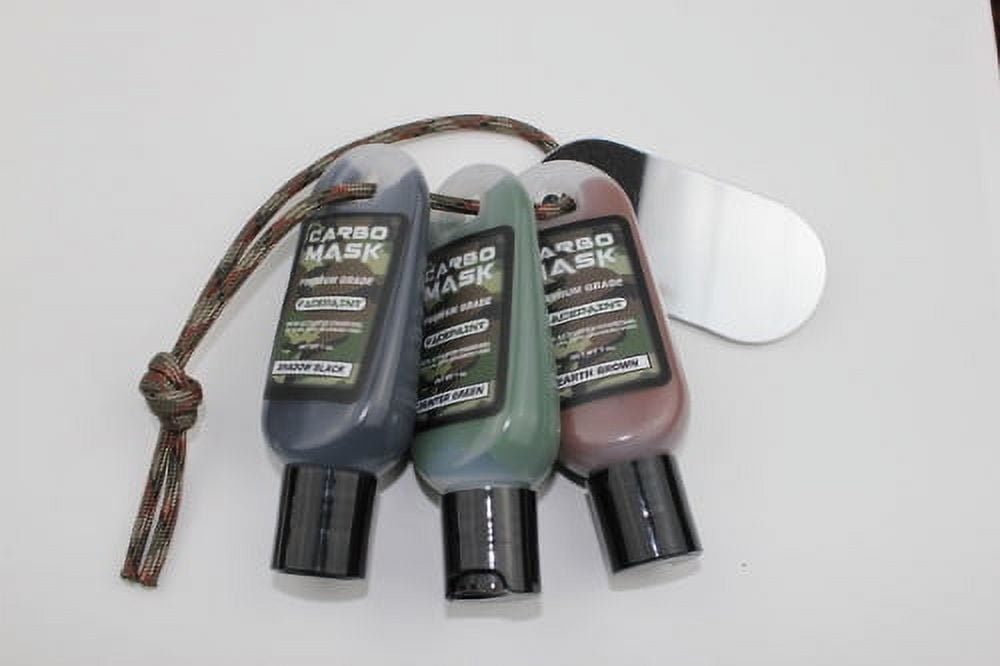 3pcs Outdoor Woodland Camouflage Creams Field Body Face Disguised Paint  Camo Oil