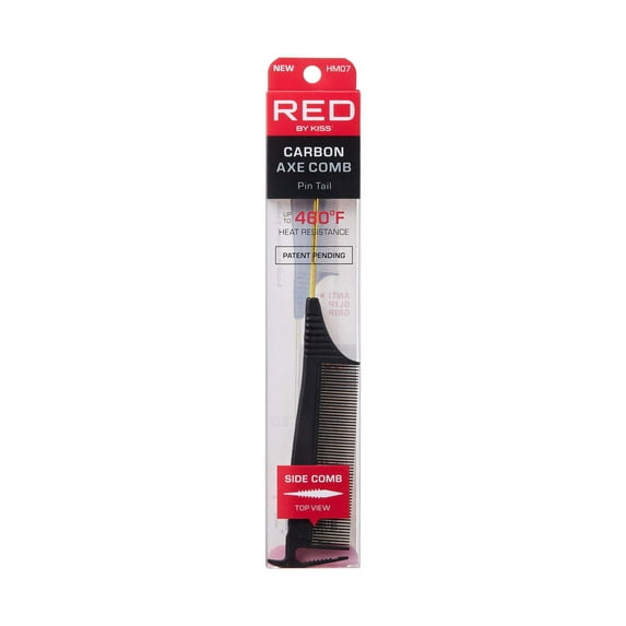 Red by Kiss Carbon Axe Parting Comb