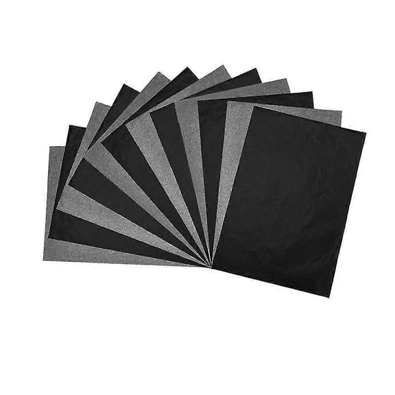 Carbon Base Paper A4 A3 Free Cut Reusable Double Sided Stationery Office Supplies Drawing Carbon A4 black 100 sheets
