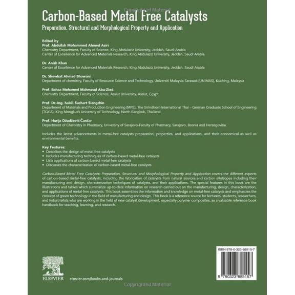 Pre-Owned Carbon-Based Metal Free Catalysts: Preparation, Structural and Morphological Property and Application, (Paperback)