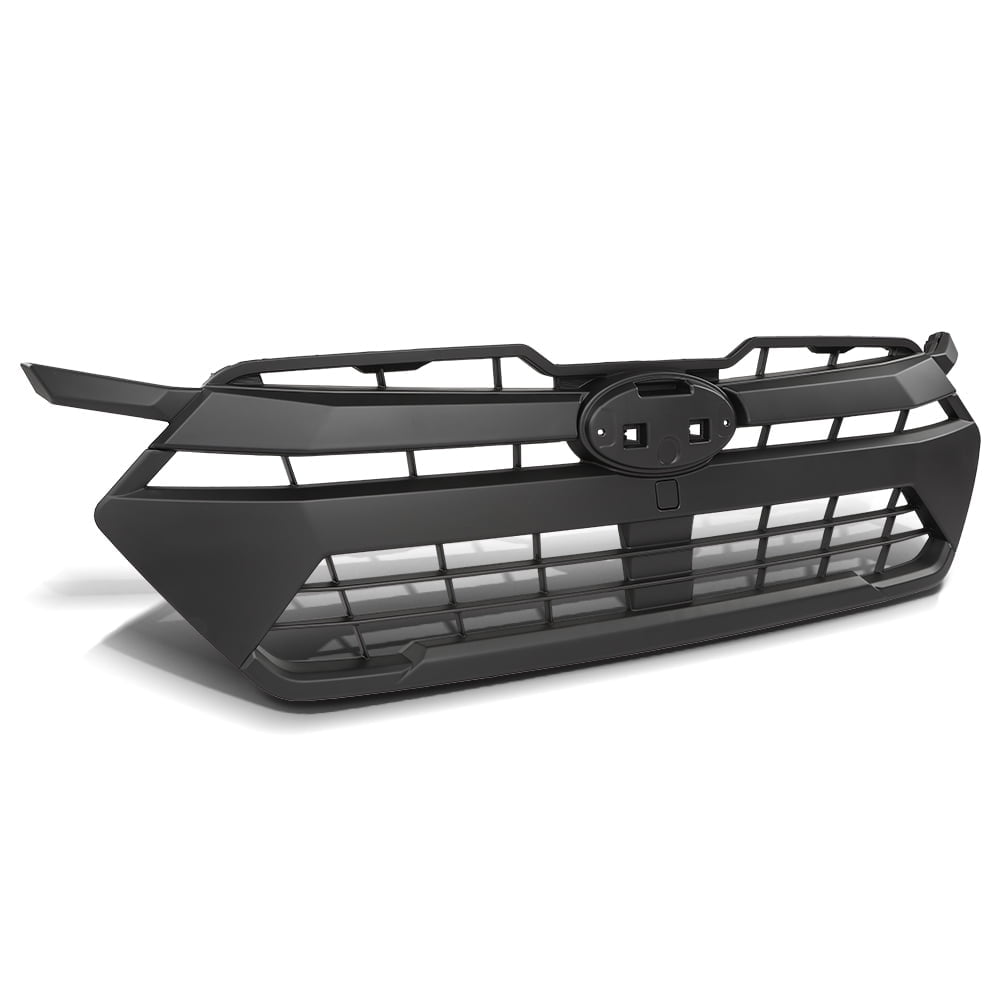 Carbon Black Front Bumper Grille Mesh Grill Assembly Fit for 2024 Subaru Crosstrek