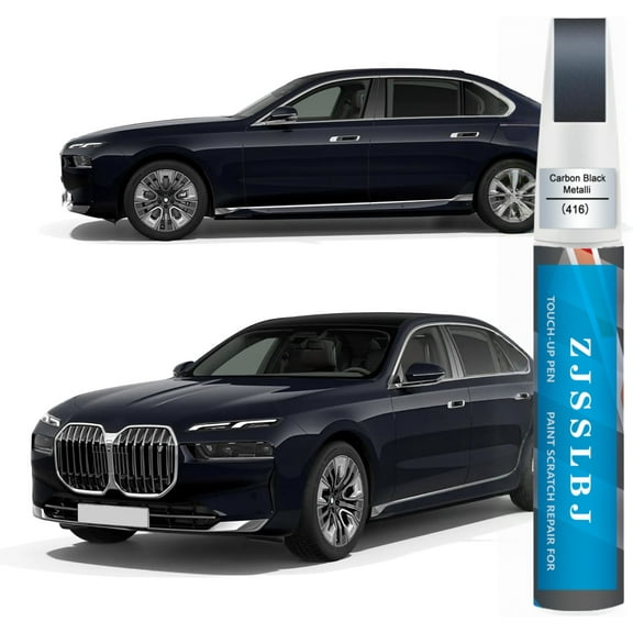 Carbon Black Metallic(416) Touch Up Paint for BMW, Car Paint Pen Scratch Repair Two-In-One Touch Up Paint, Premium Car Scratch Remover for Deep Scratches