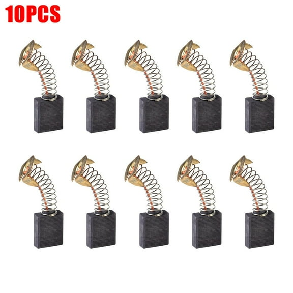Carbon Brushes Replacement Set Pack Of 10 For Circular Saws And Angle Grinders