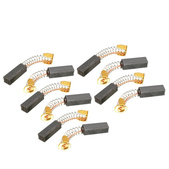 Carbon Brushes for Electric Motors 20mm x 7mm x 6mm Replacement Part Set of 10