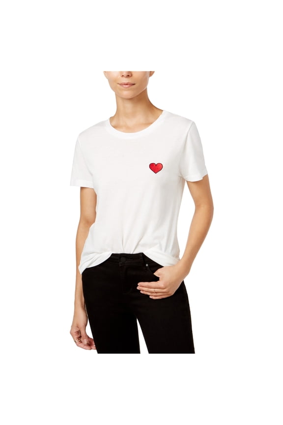 Womens SS Basic T-Shirt, White, X-Large