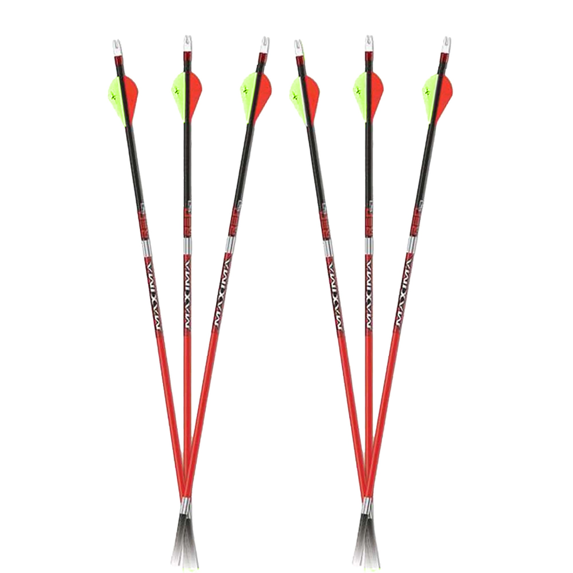 Carbon Express Hunting Arrows - Maxima Red SD 350, Aluminum, 6