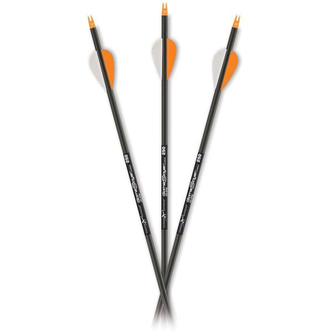 Carbon Express GameSlayer Arrows 2 in. Vanes 350, 3 pk