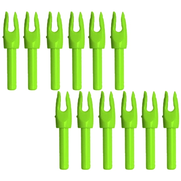 Carbon Express Launchpad Precision Nock .234 Clear Green 12Pk