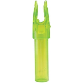 Carbon Express .244 Launchpad Precision Nock 12-Pack - Clear/Green